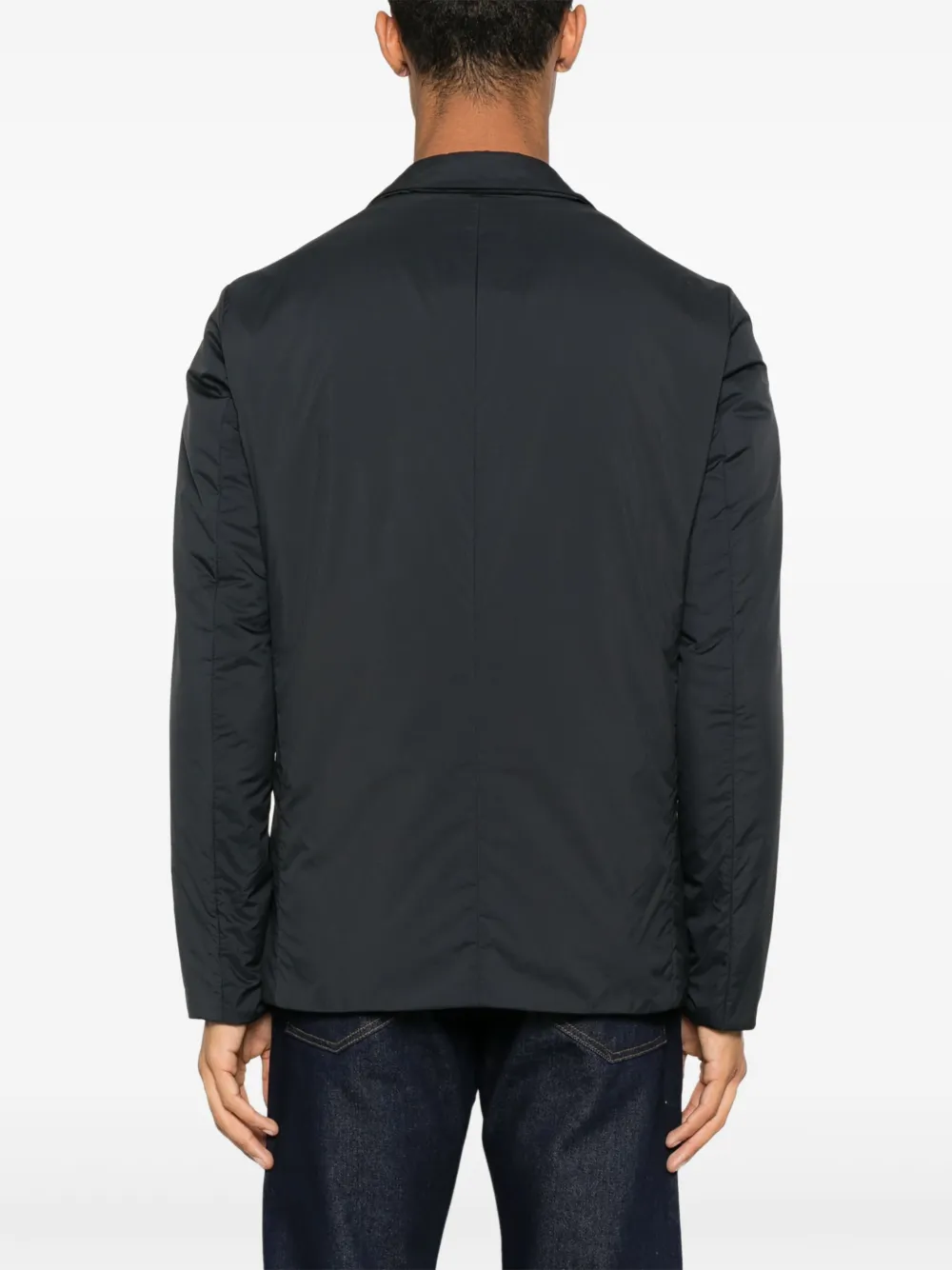 Herno Blazer met enkele rij knopen Blauw