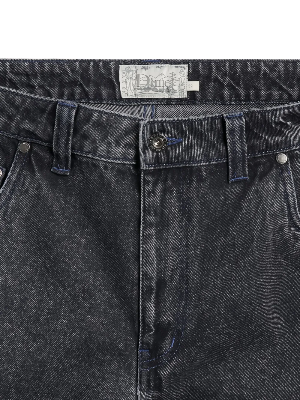 DIME LOGO-PATCH JEANS 