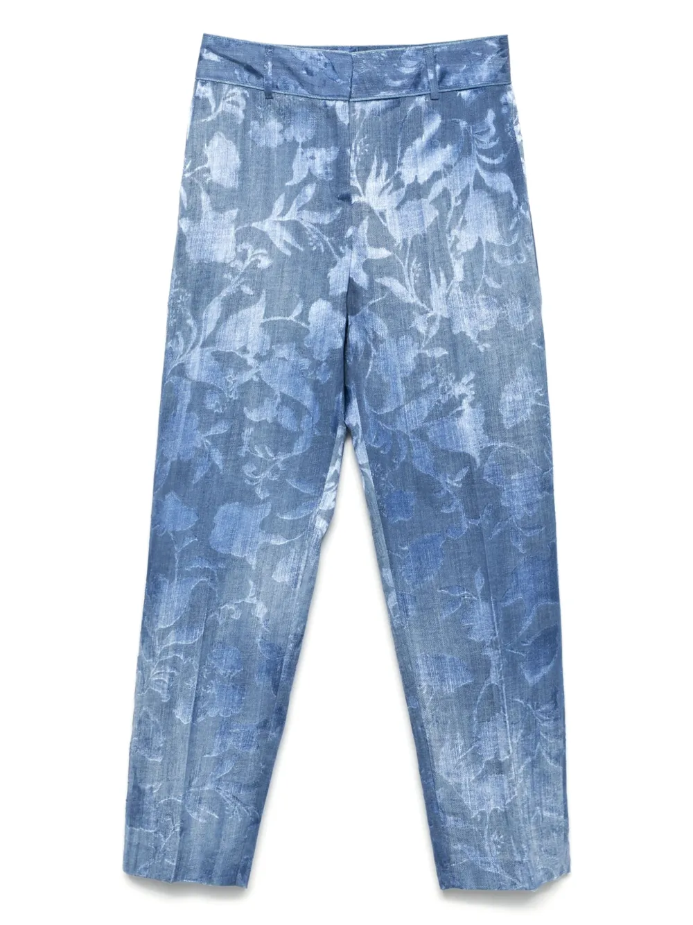 Ermanno Scervino Floral-jacquard Trousers