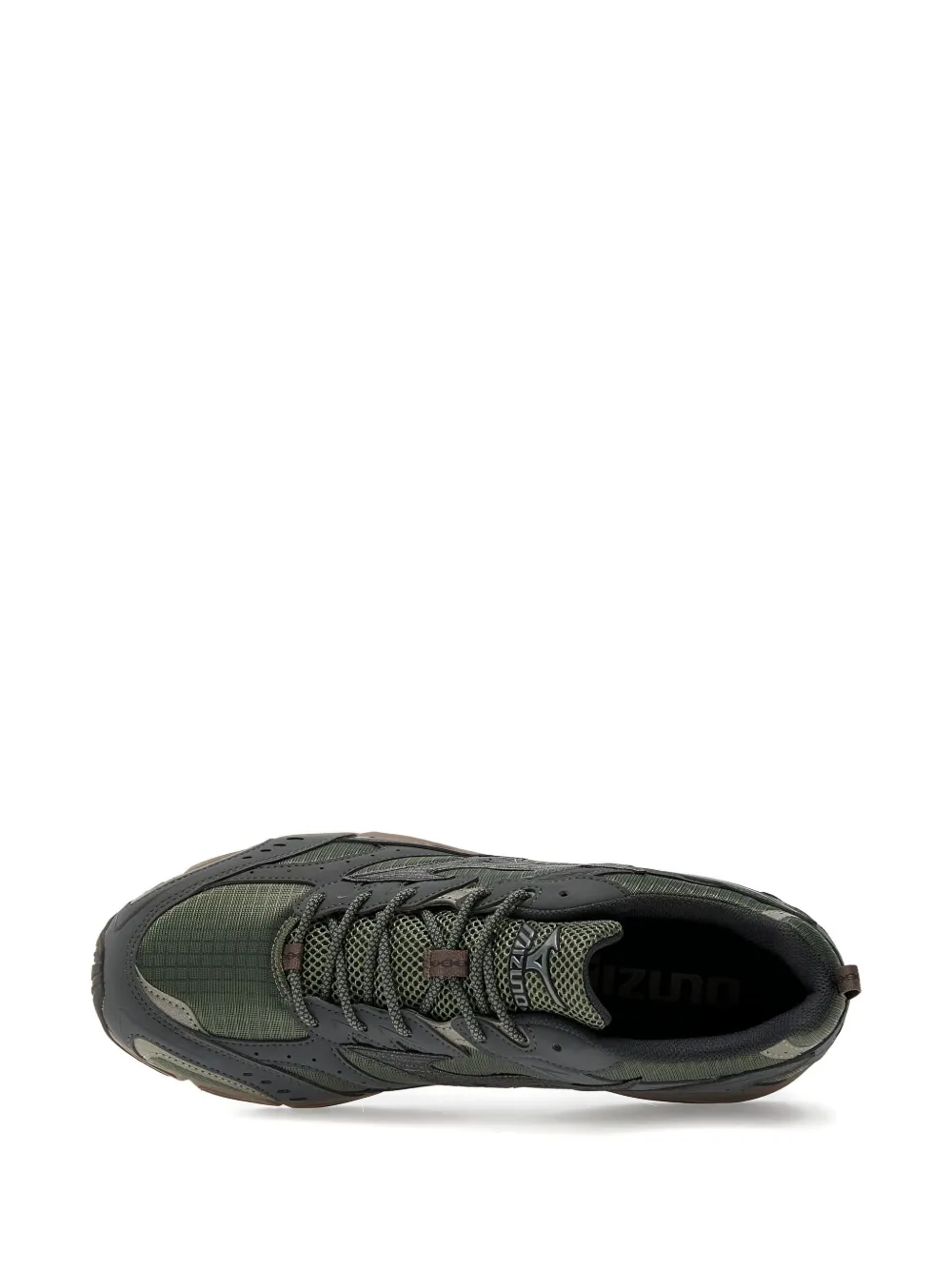 Mizuno Mxr Tech Casual Panelled Sneakers In Green