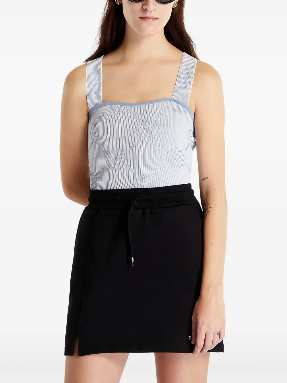 Daily Paper Pabila top Blauw