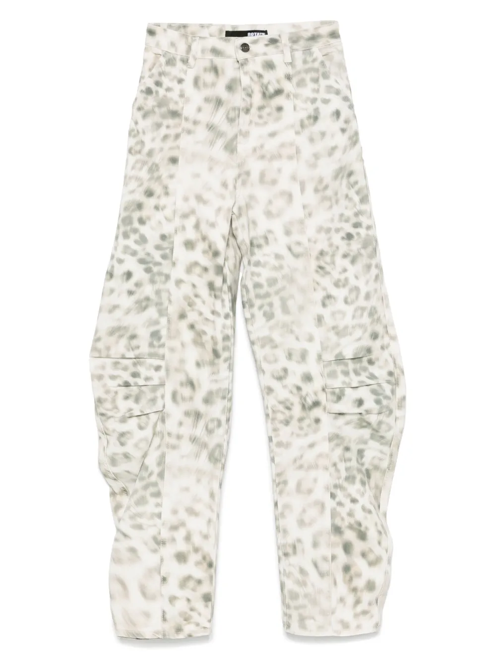 ROTATE BIRGER CHRISTENSEN printed jeans | White | Image 1
