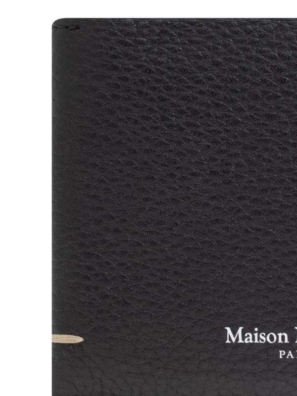 Maison Margiela four-stitch Logo Cardholder | Black | FARFETCH