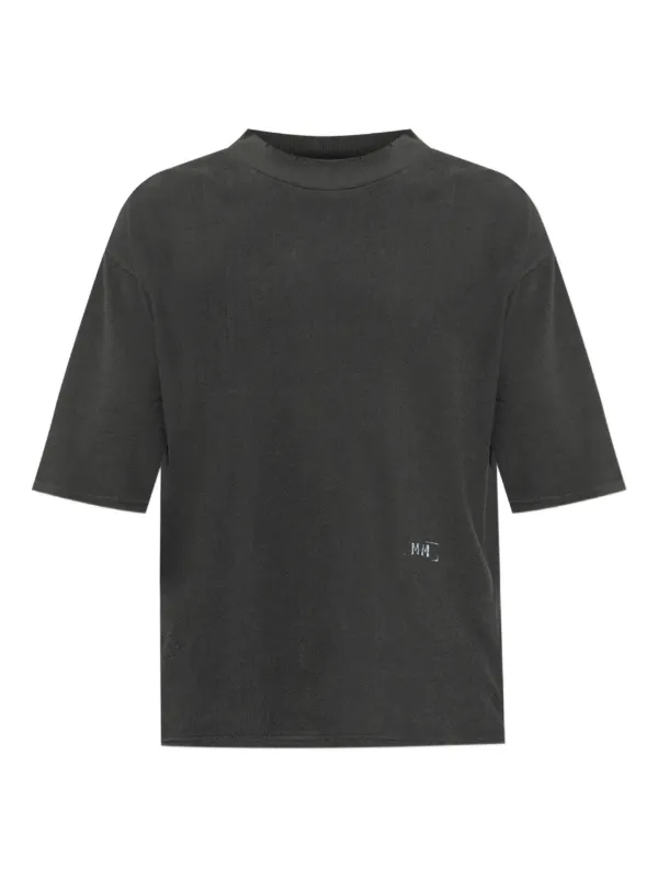 【MAISON MARGIELA】 Tシャツ - ブラック メゾン マルジェラ MAISON MARGIELA T-Shirt （Black
