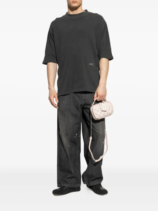 Maison Margiela ロゴ Tシャツ | ブラック | FARFETCH JP