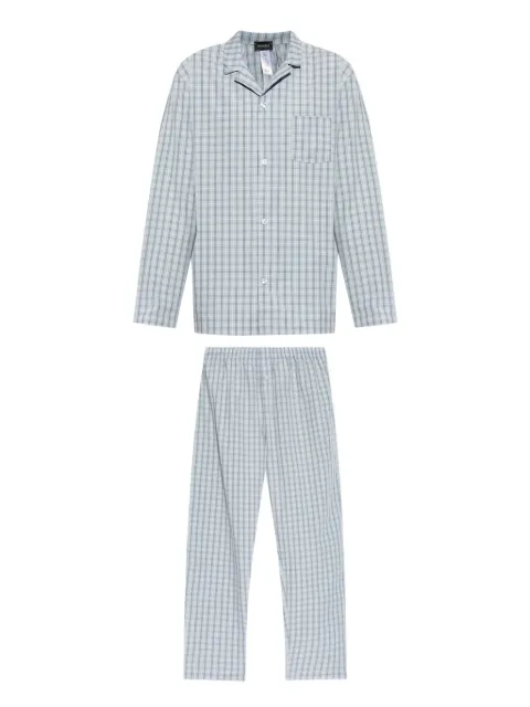 Hanro pijama a cuadros 