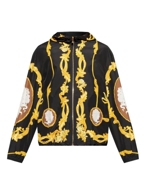 Versace Cameo hooded jacket