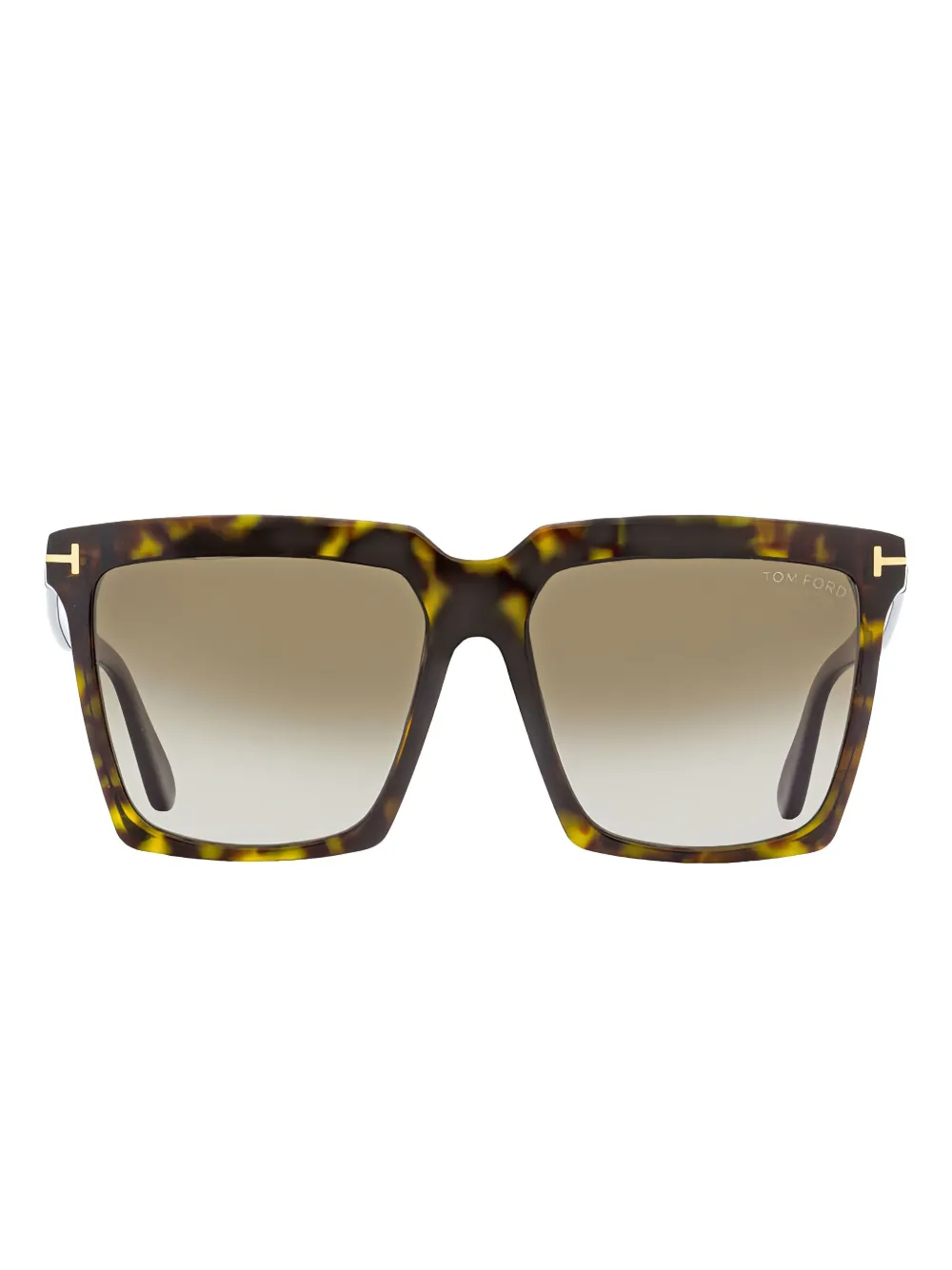 TOM FORD スクエアフレーム サングラス - グリーン TOM FORD スクエアフレーム サングラス - グリーン