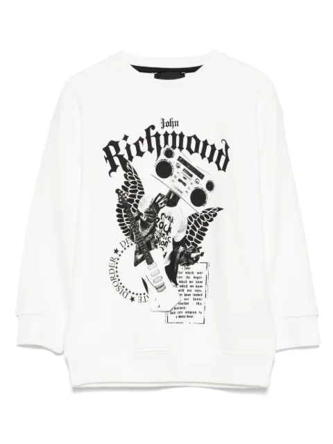 John Richmond Junior logo-print sweatshirt