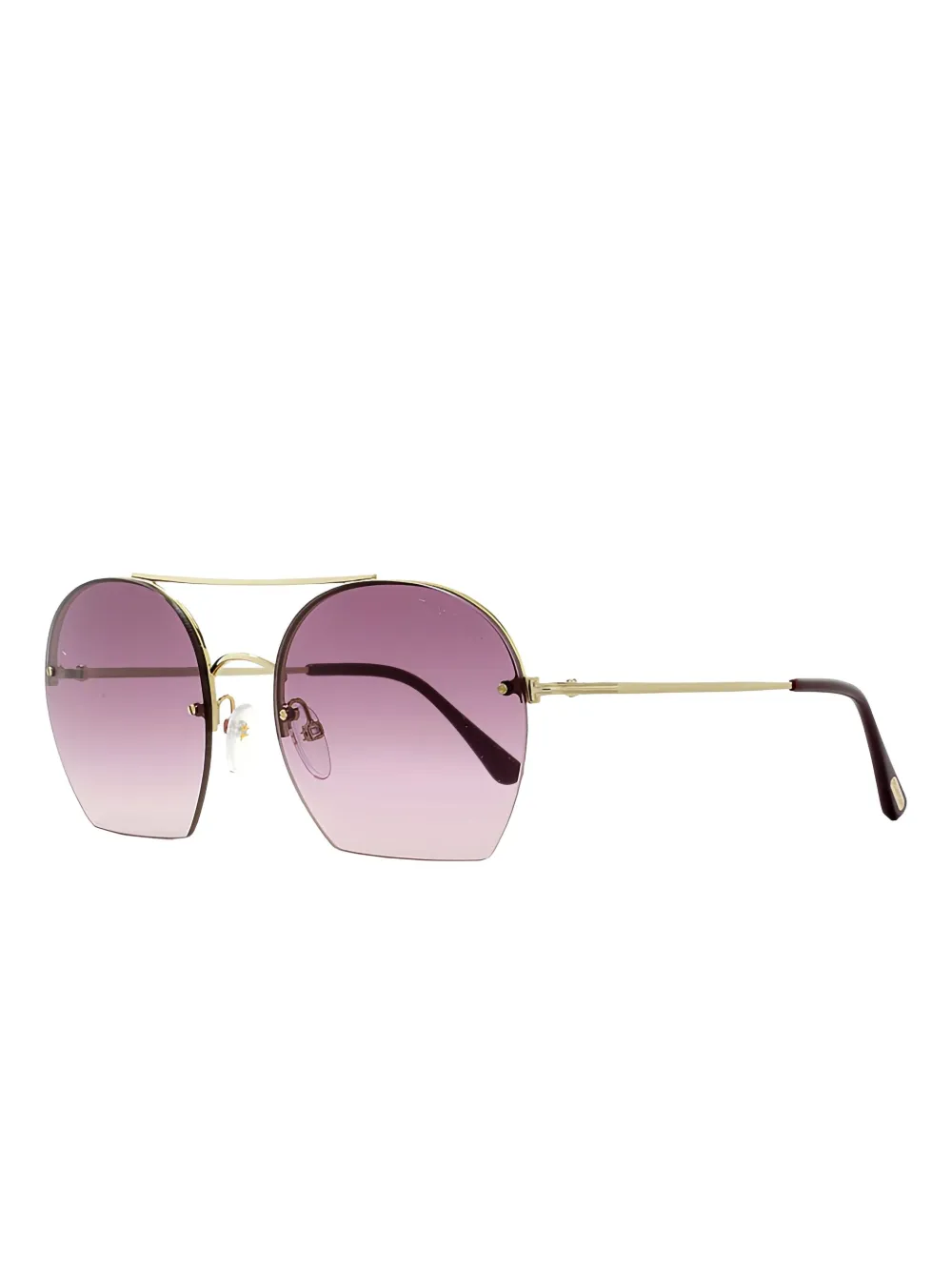 TOM FORD Eyewear geometric-frame sunglasses - Goud