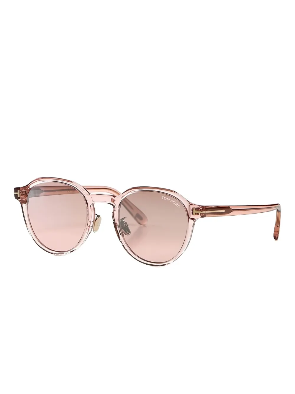 TOM FORD round-frame sunglasses - Roze
