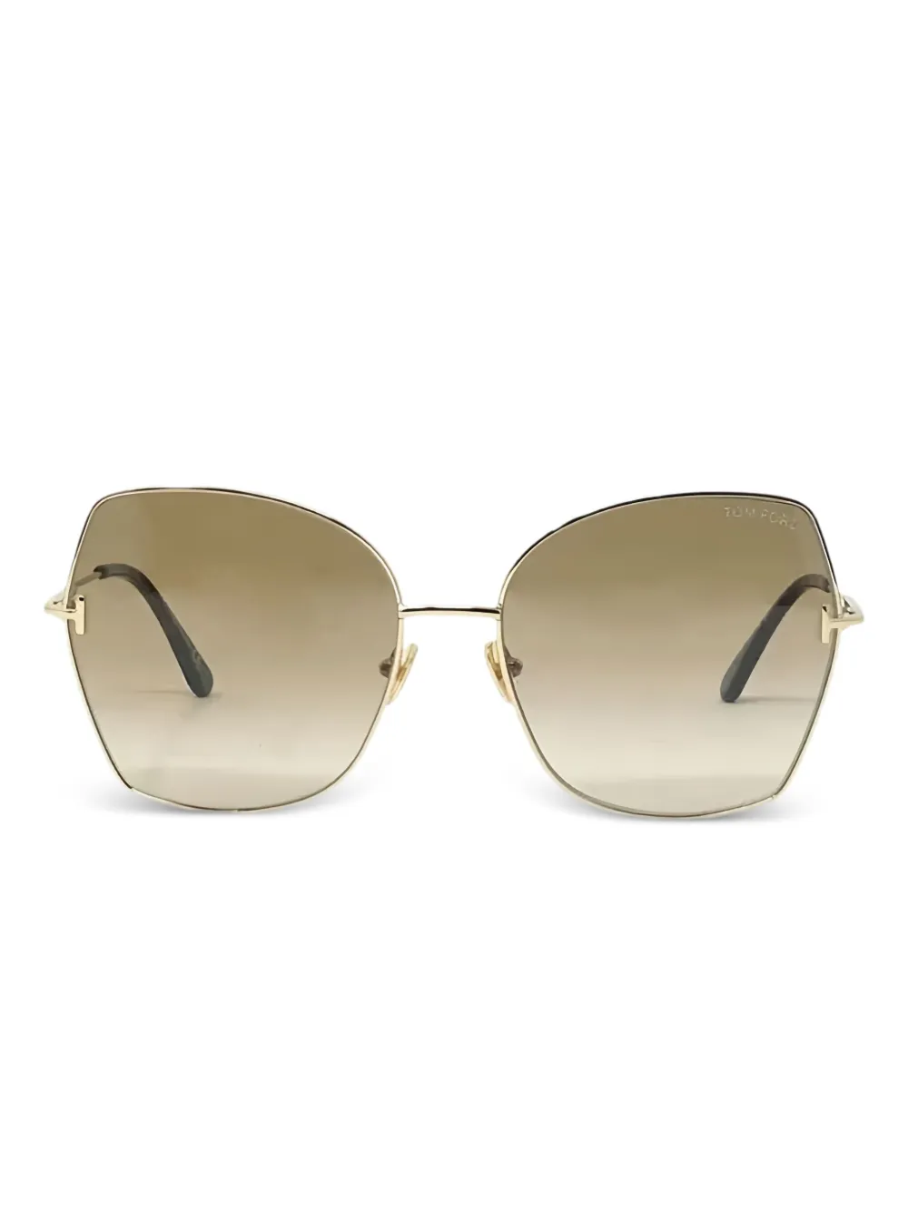 TOM FORD Eyewear butterfly-frame sunglasses Goud
