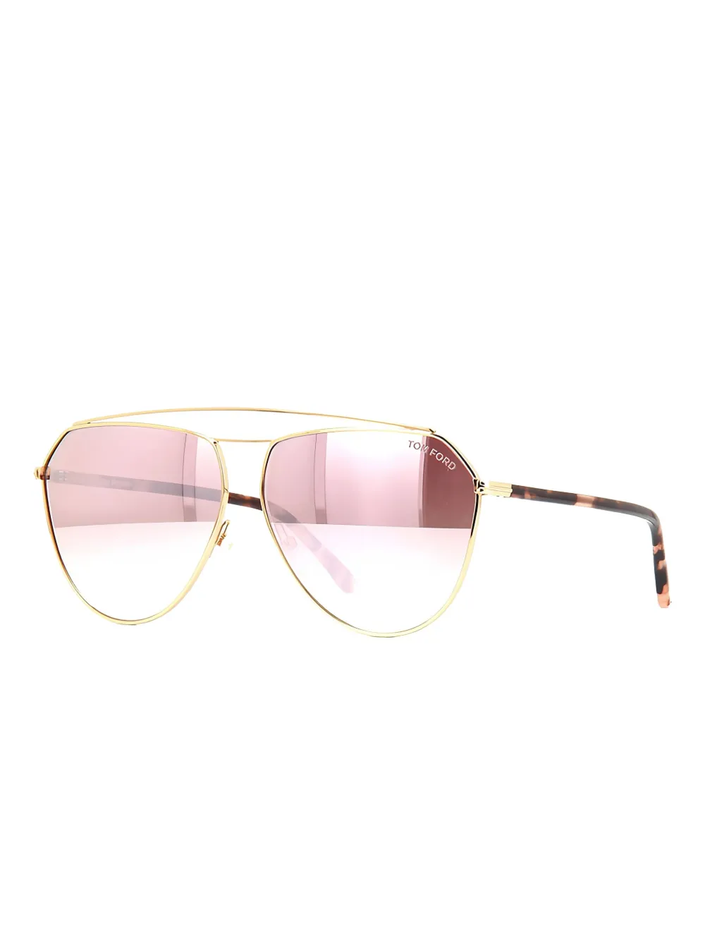 TOM FORD Eyewear pilot-frame sunglasses - Roze