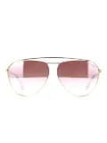 TOM FORD Eyewear pilot-frame sunglasses - Pink