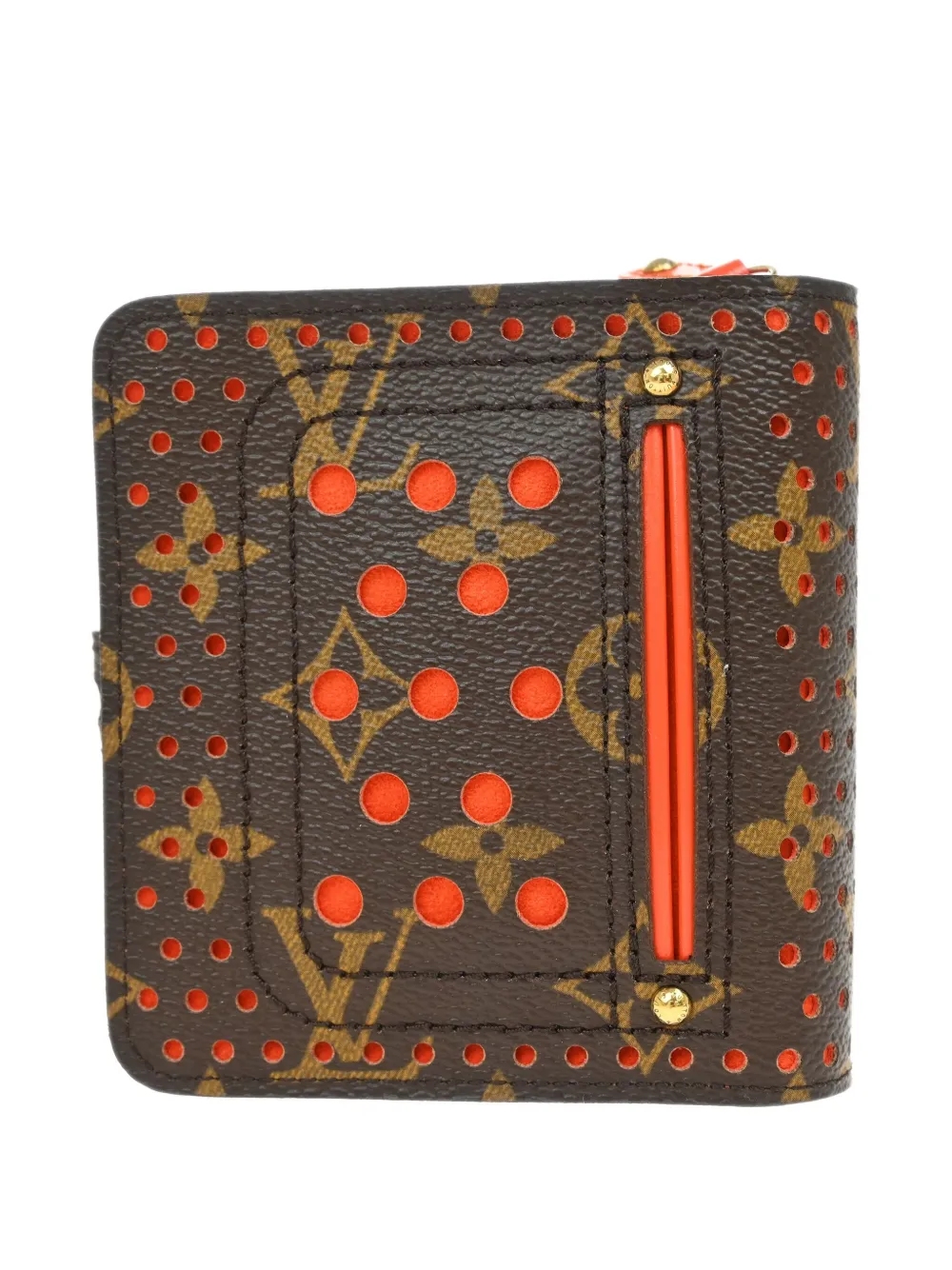 Louis Vuitton Pre-Owned 2006 Monogram Perfo compact zip wallet | Pre-Owned | Image 2