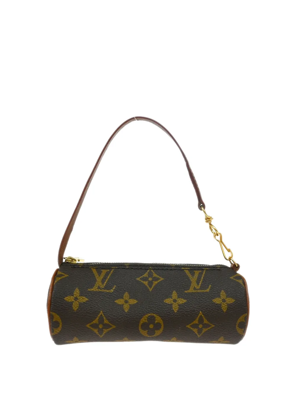 Louis Vuitton Pre-Owned 1990-2000s パピヨン ポーチバッグ - ブラウン Louis Vuitton Pre-Owned 1990-2000s パピヨン ポーチバッグ - ブラウン
