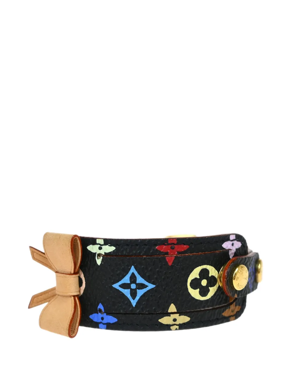 Louis Vuitton Pre-Owned 2004 Brasle Porto ブレスレット - ブラック Louis Vuitton Pre-Owned 2004 Brasle Porto ブレスレット - ブラック