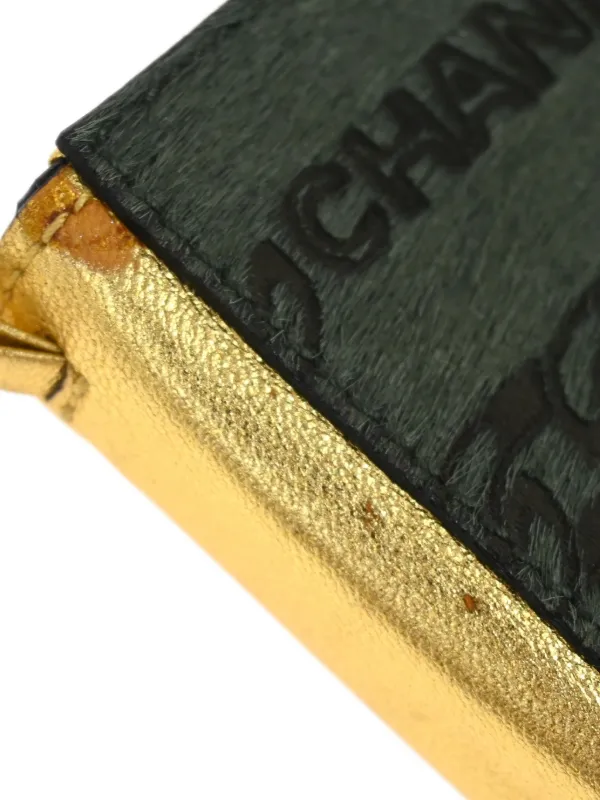 CHANEL Pre-Owned 2000s ロゴ シガレットケース | グリーン | FARFETCH JP