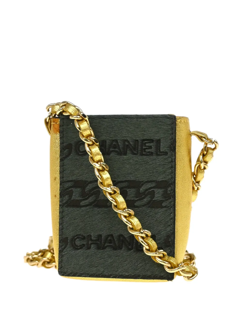 CHANEL Pre-Owned 2000 logo-jacquard cigarette case | Image 2