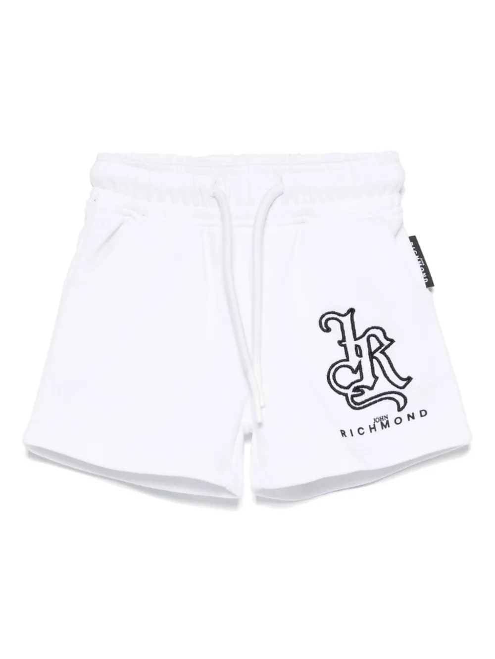 John Richmond Junior Shorts met geborduurd logo Wit
