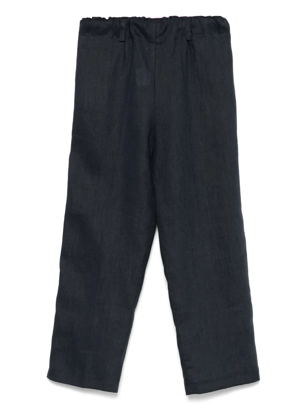 Siola pantalon en lin | bleu | Image 1