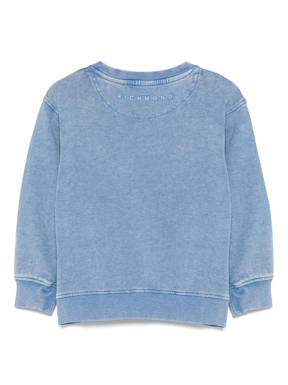 John Richmond Junior Sweater met logolabel Blauw