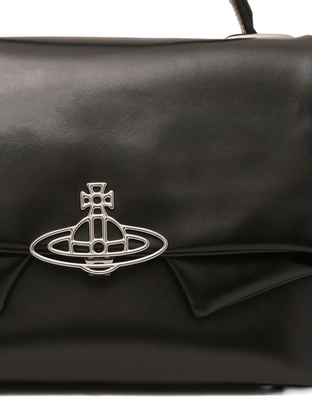 Vivienne Westwood Tas met Orb-verfraaiing en omslag Zwart