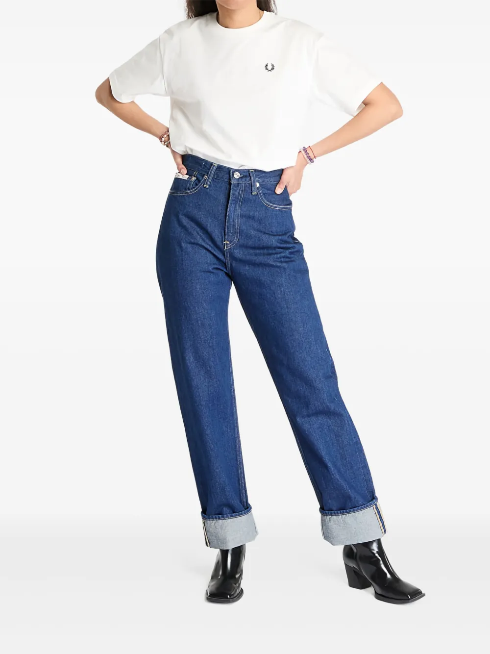 Calvin Klein High waist jeans - Blauw