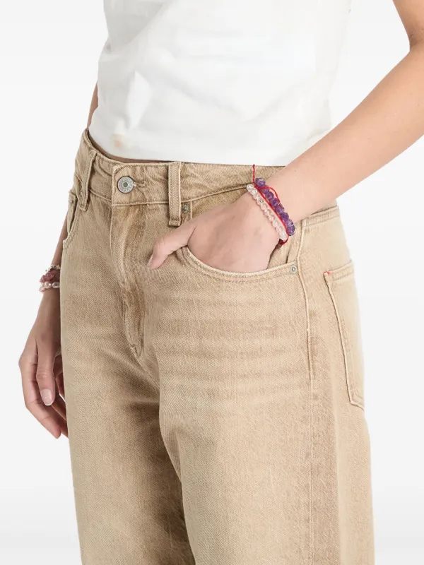 Tommy Jeans Mia Mr Relaxed Straight Jeans | Neutrals | FARFETCH CA