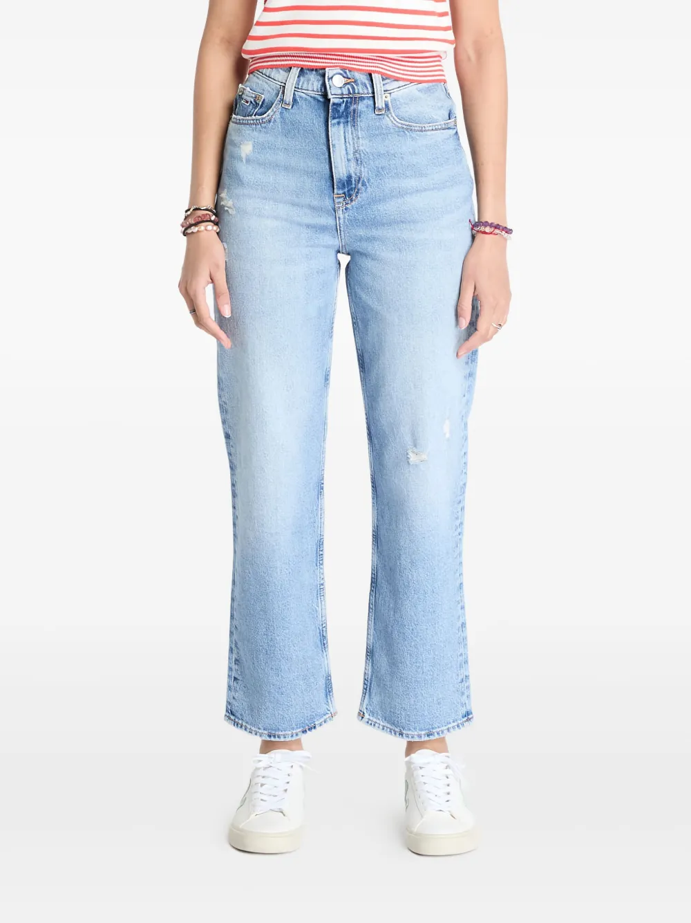 Layla high-rise straight jeans