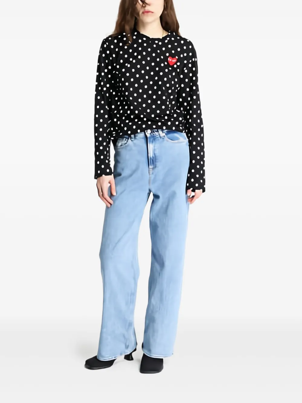 Tommy Jeans Claire high waist jeans met wijde pijpen Blauw