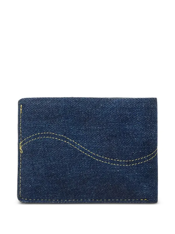 Dime 財布 Dime Cursive 二つ折り財布 | ブルー | FARFETCH JP