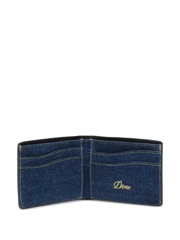 Dime 財布 Dime Cursive 二つ折り財布 | ブルー | FARFETCH JP