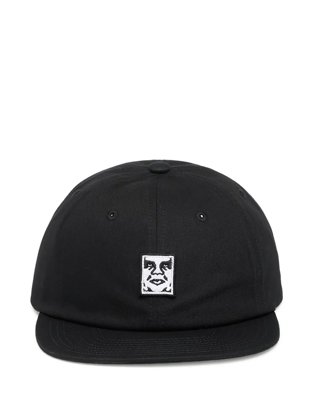 Obey Icon Patch baseball cap | Black | Image 1