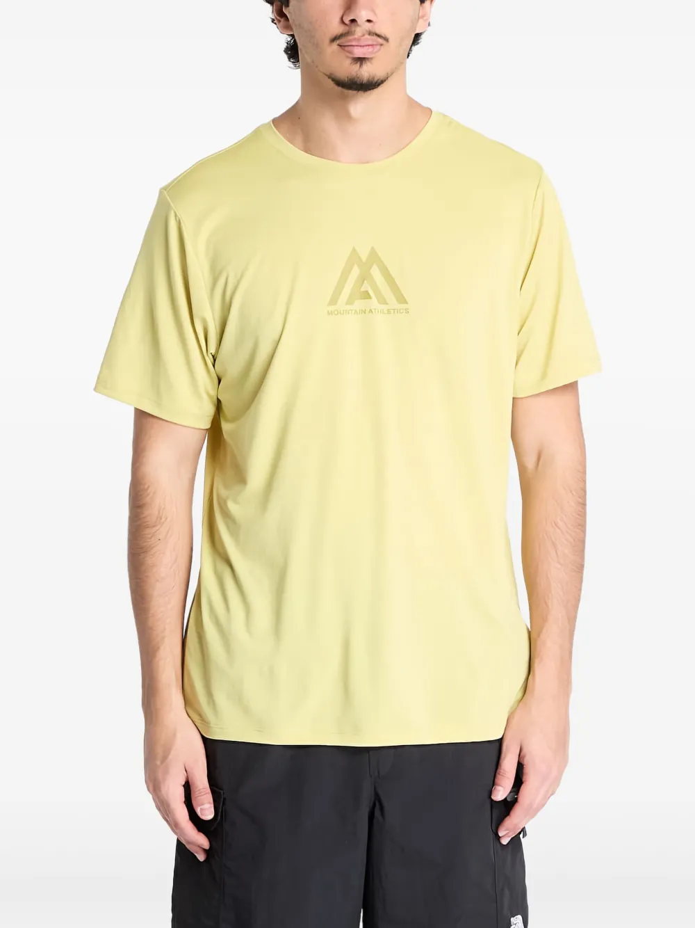 The North Face playera con logo estampado | amarillo | Image 1