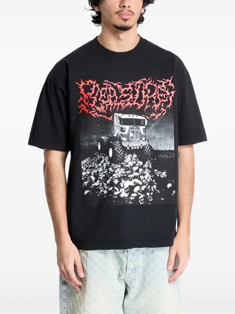 Pleasures graphic-print t-shirt