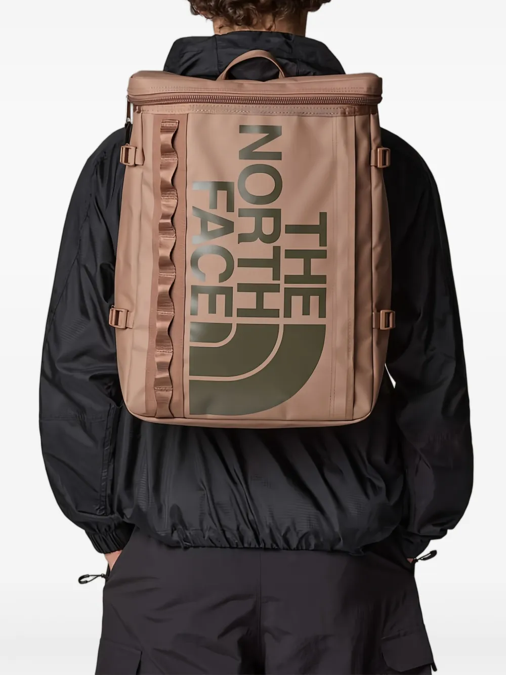 The North Face Rugzak met logoprint Bruin