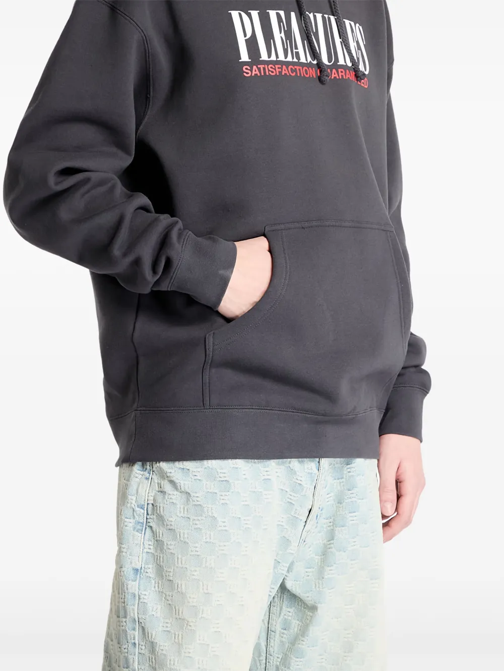 Pleasures Satisfaction hoodie Grijs