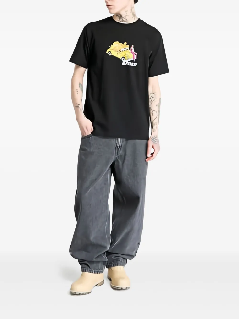 Dime 2fast 2delicious T-shirt In Black