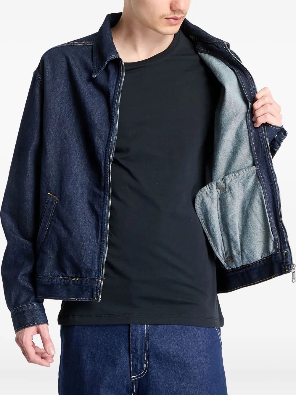 Calvin Klein Jeans Est.1978 Cotton Jacket In Blue