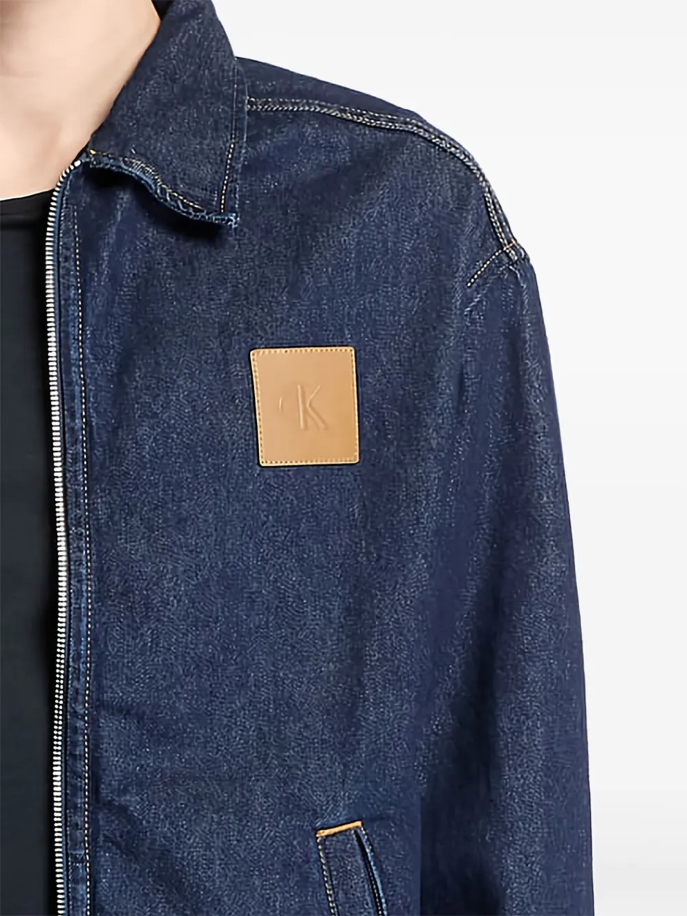 Calvin Klein Jeans Est.1978 Cotton Jacket In Blue