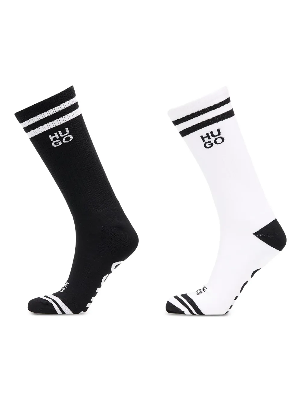 HUGO intarsia-knit socks (pack of two) | White | Image 1