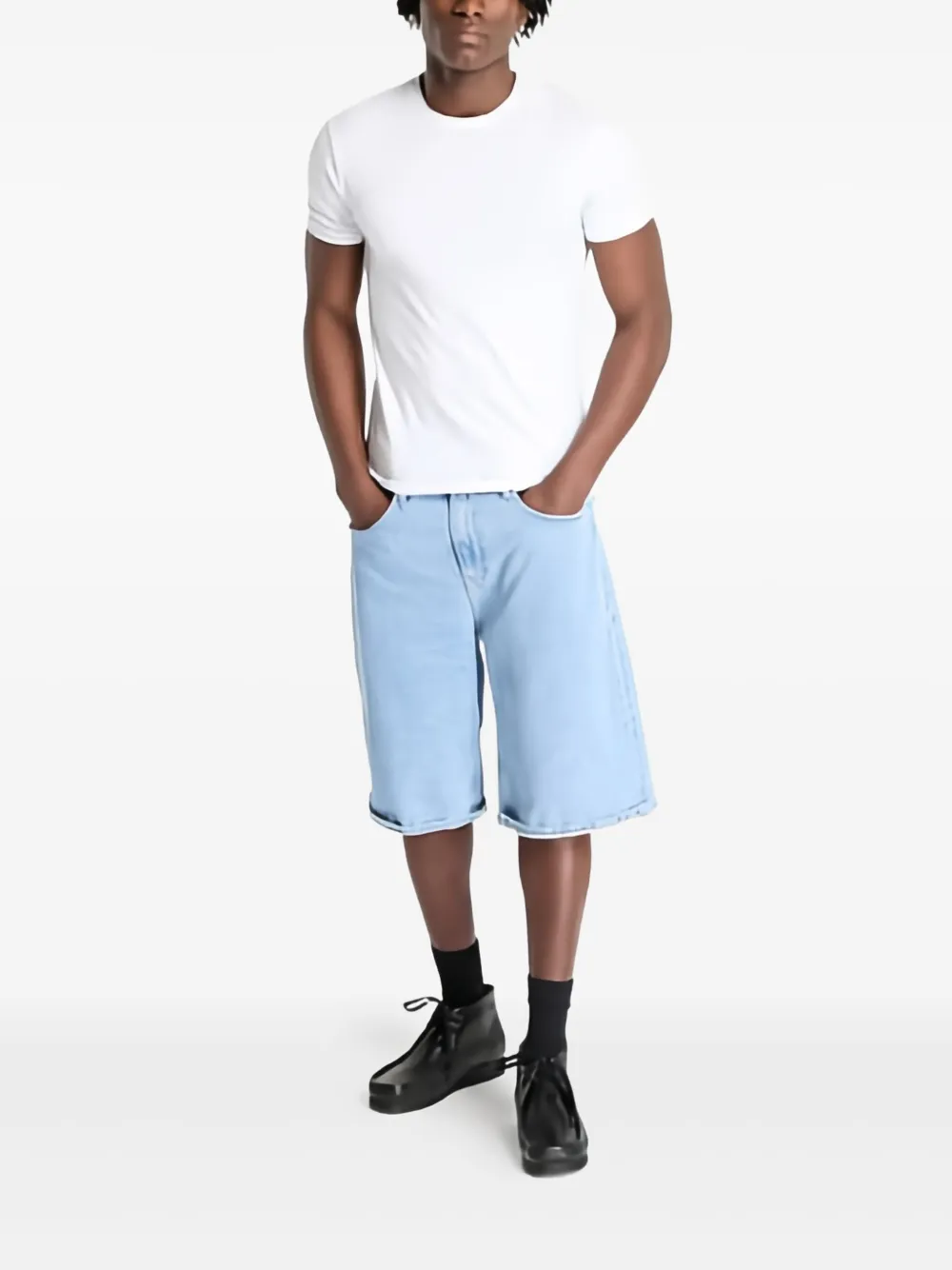 Calvin Klein Jeans Denim shorts Blauw