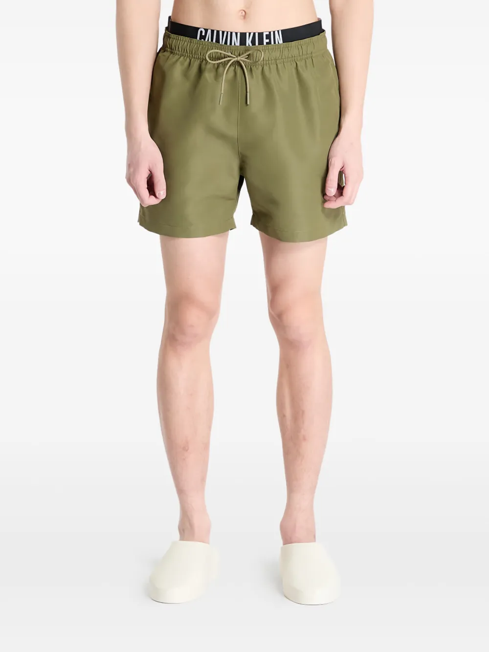 Calvin Klein drawstring-fastening shorts | Green | Image 1