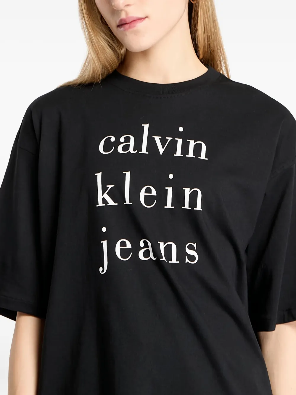 Calvin Klein Jeans Est.1978 Cotton T-shirt In Black