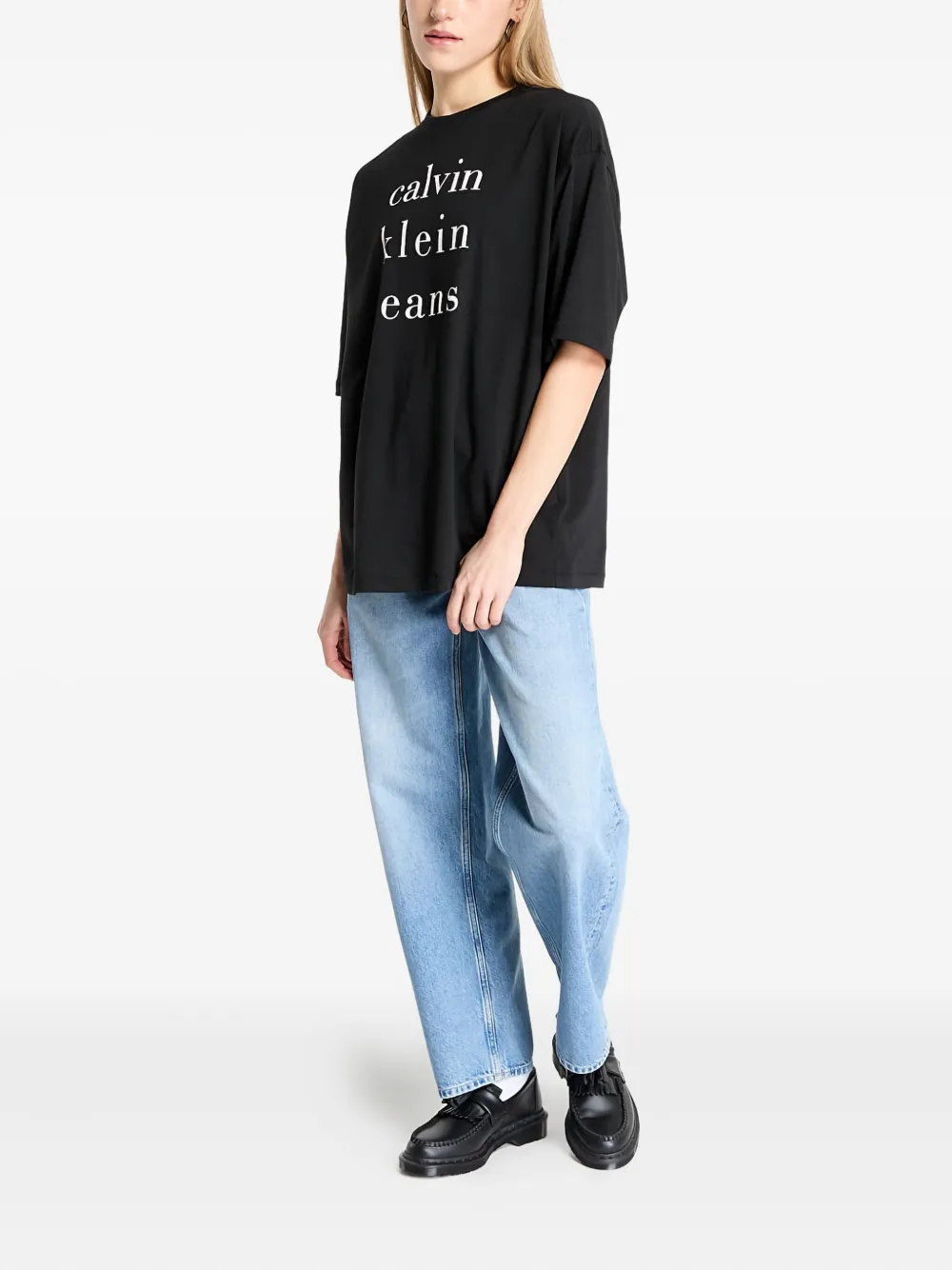 Calvin Klein Jeans Est.1978 Cotton T-shirt In Black