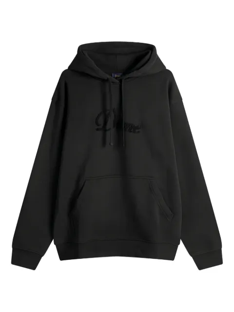 dime logo-print hoodie