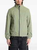 Tommy Jeans logo-patch bomber jacket - Green