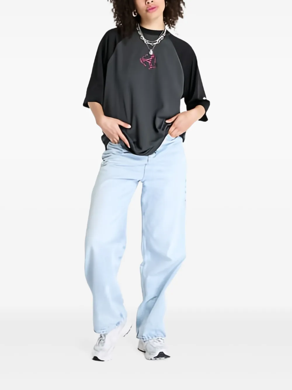 The North Face Dotknit T-shirt Zwart