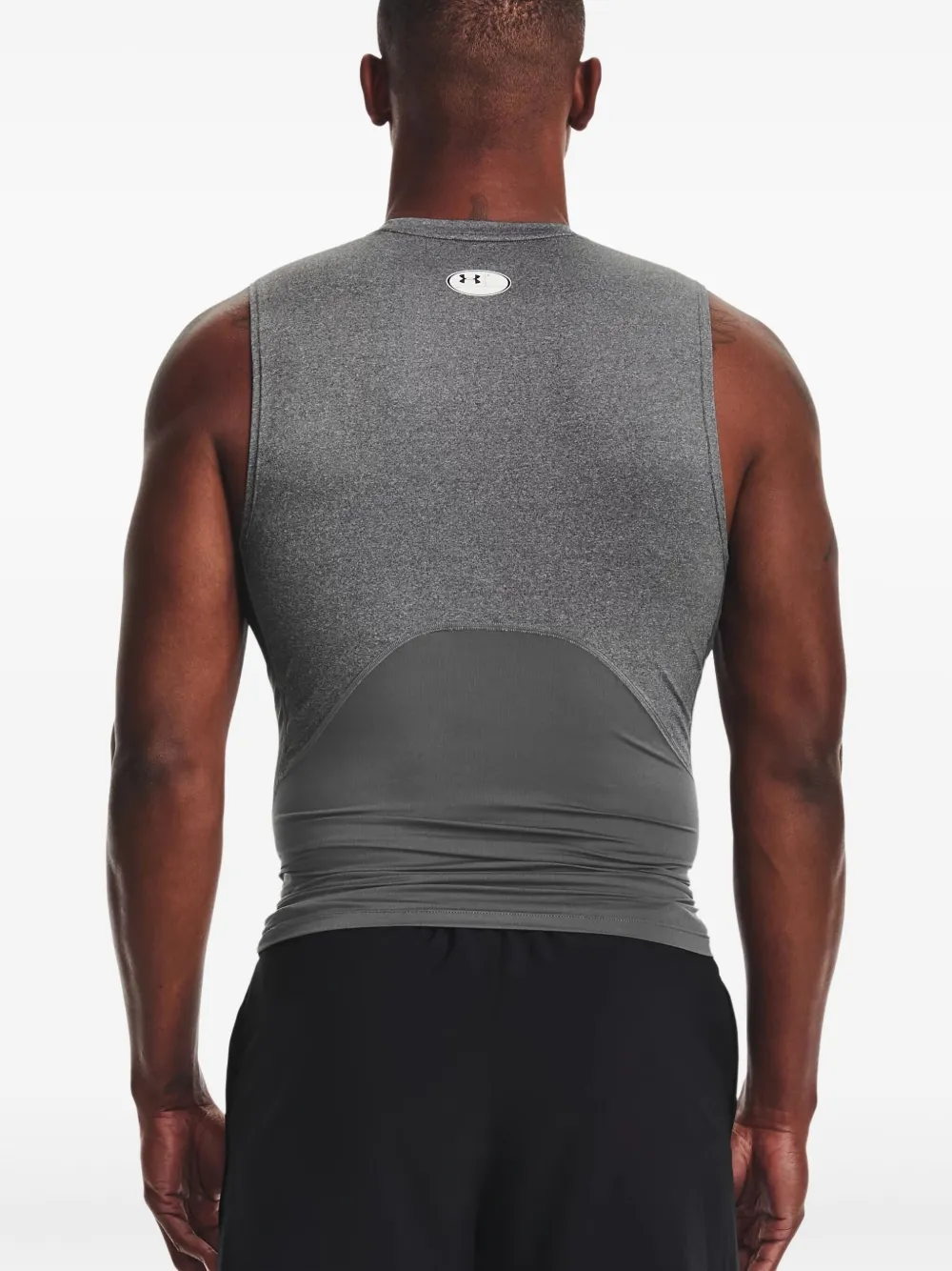 Under Armour Logo-print Tank Top In Gray